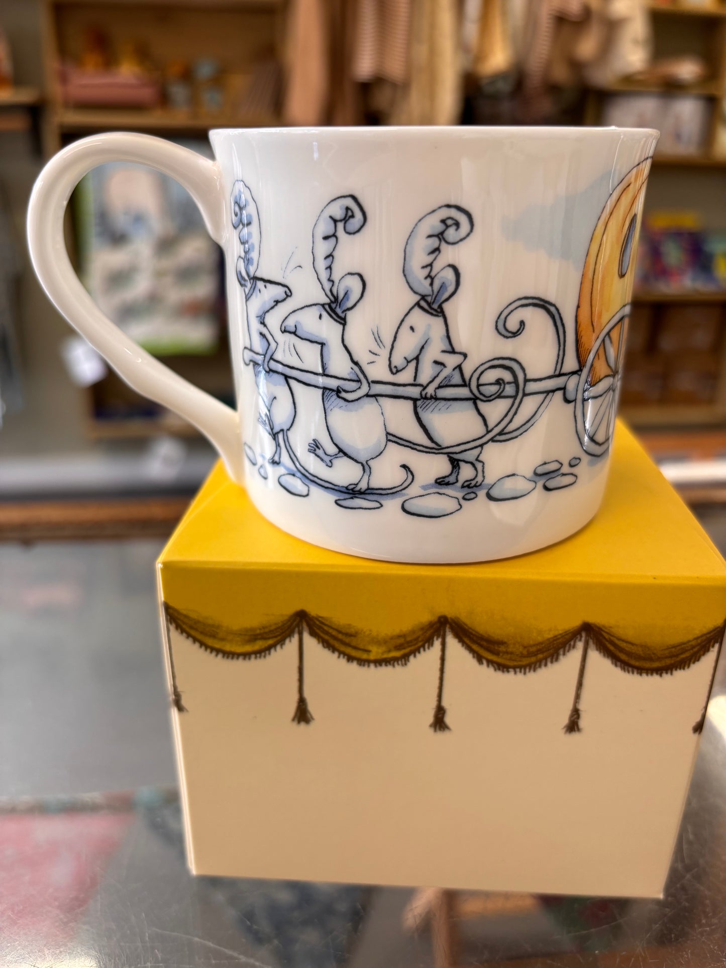 Anita Jeram - Cinderella Fairytale mug.