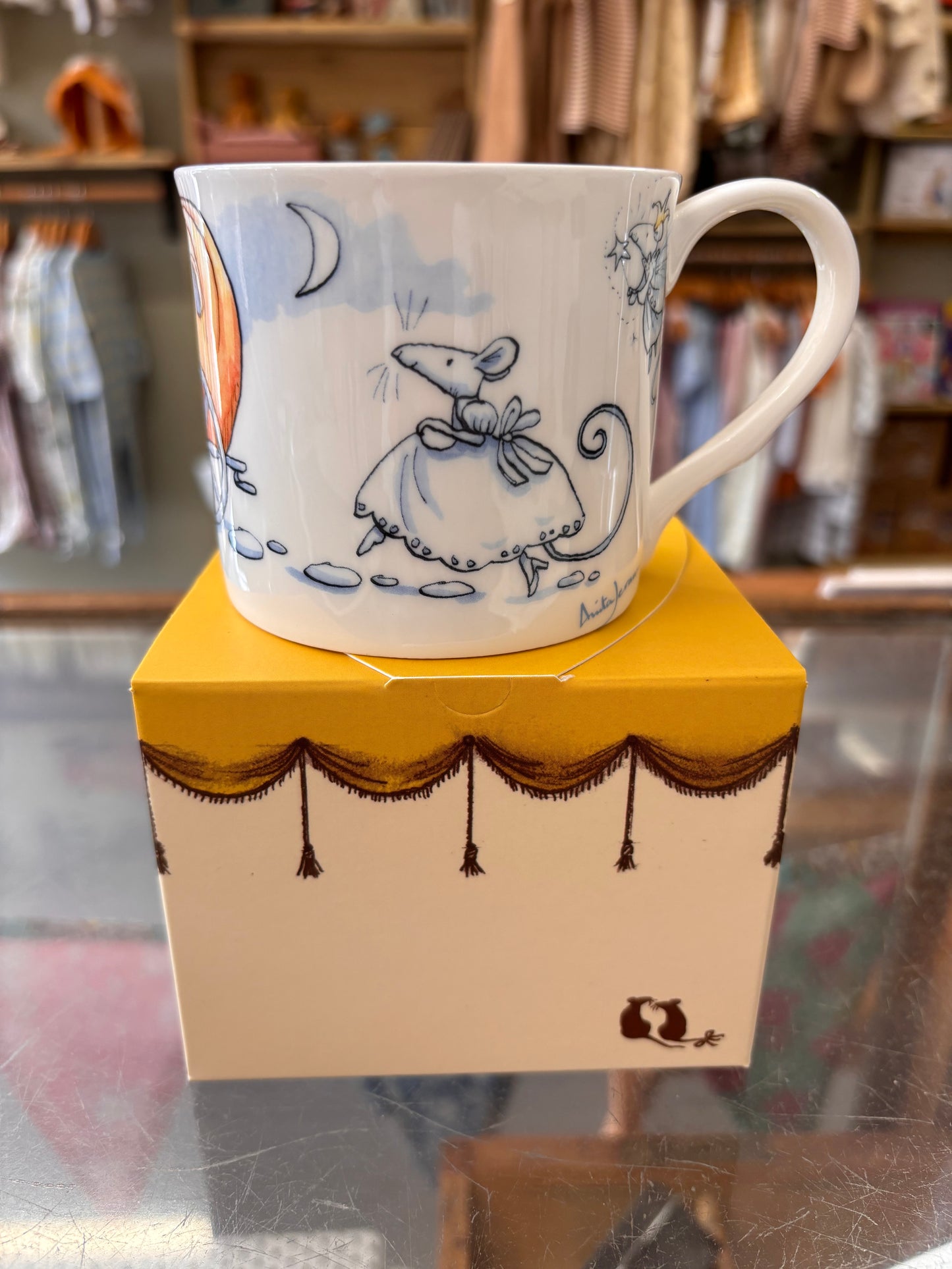 Anita Jeram - Cinderella Fairytale mug.
