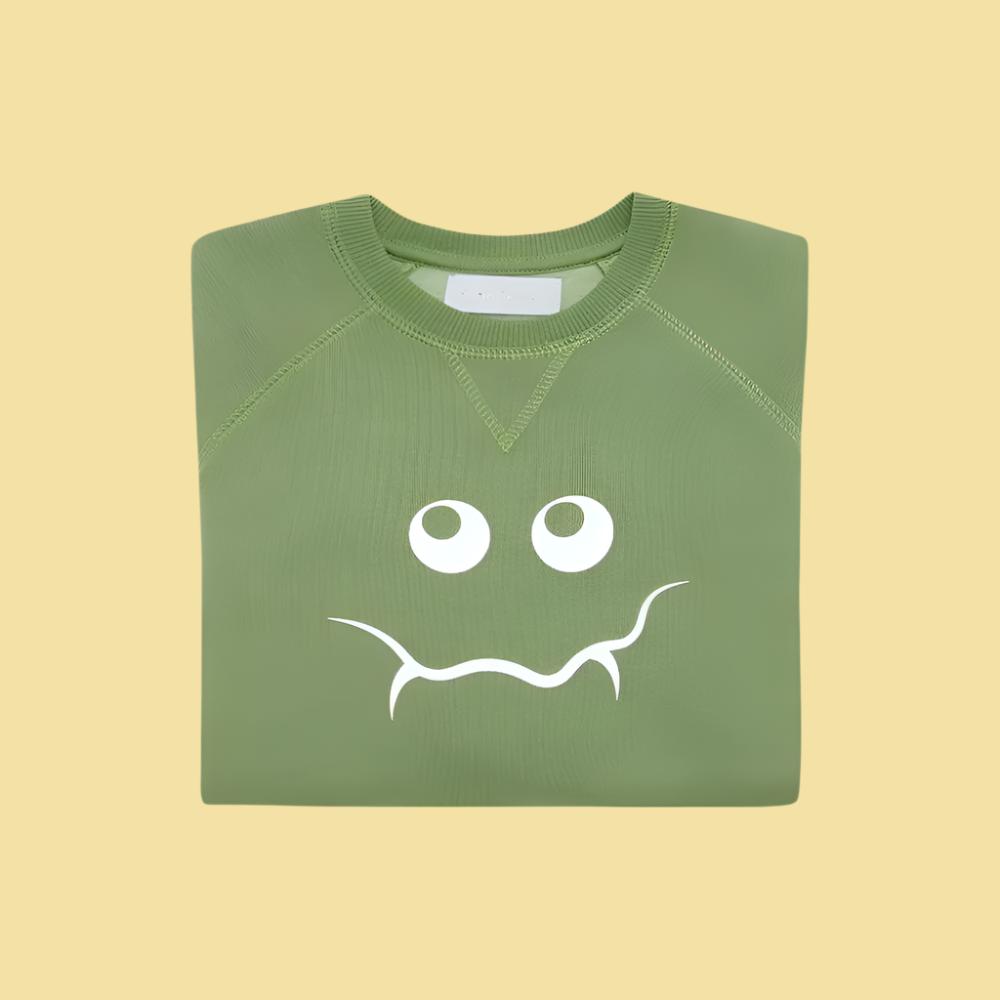 Olive Monster Sweatshirt