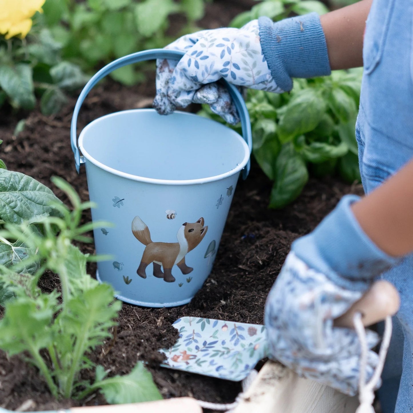 Little Dutch garden bucket. Forest Friends.