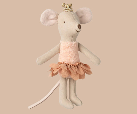 Maileg - Princess Mouse. Little Sister in Matchbox.