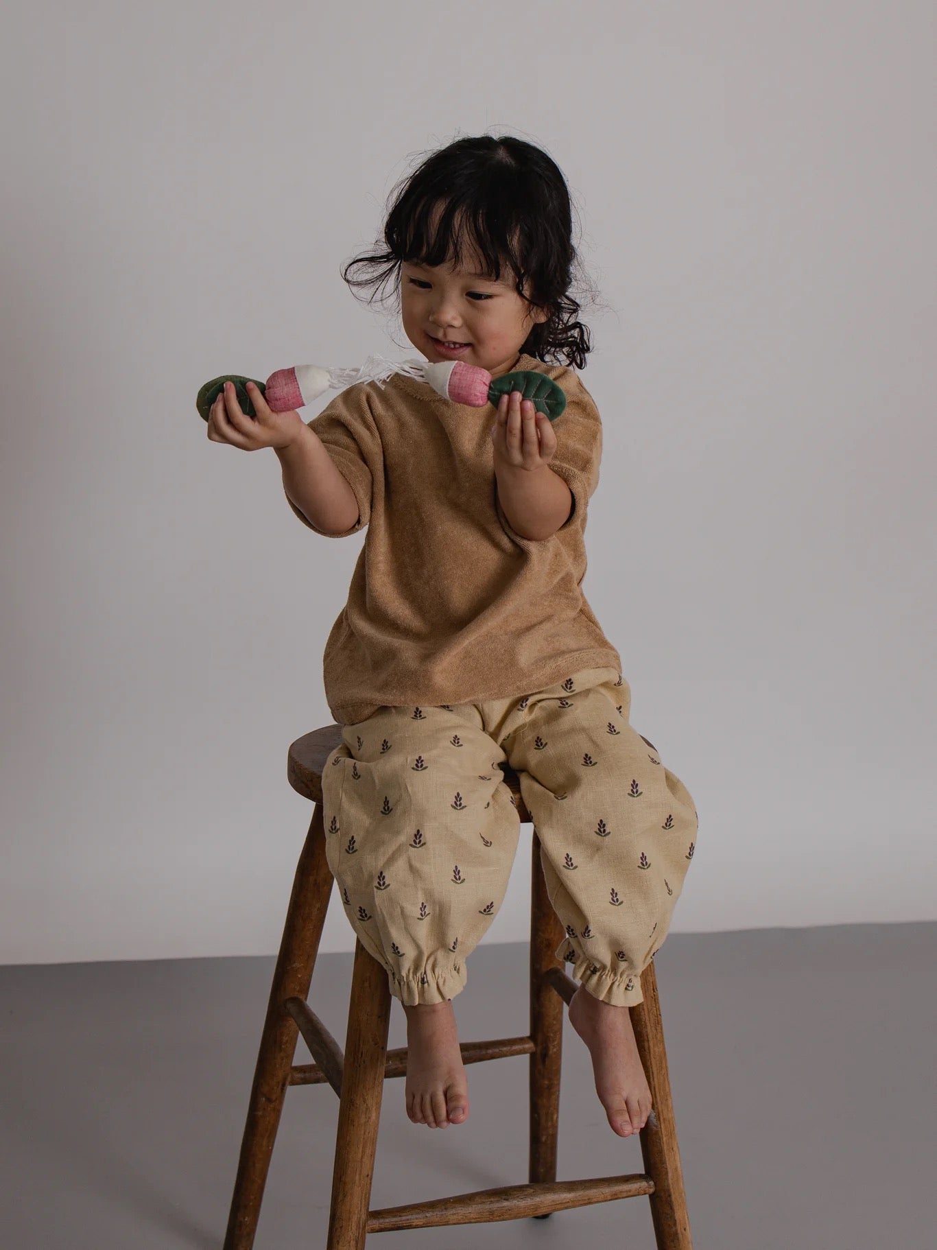 Organic Zoo. Lavender Bloom Gardener Pants.