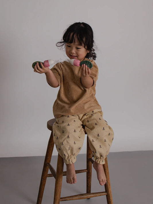 Organic Zoo. Lavender Bloom Gardener Pants.