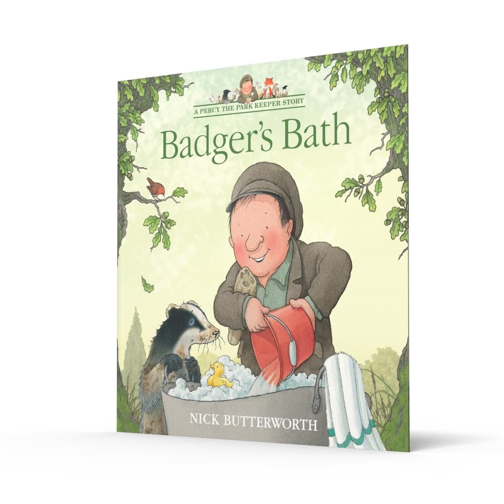 Badger's Bath. Picture book.