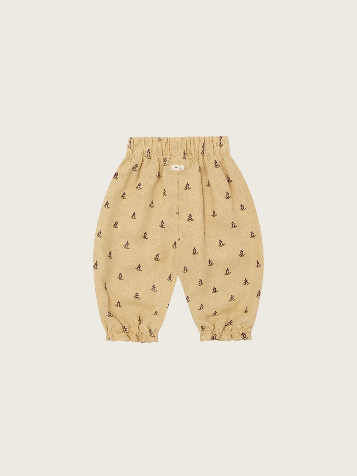 Organic Zoo. Lavender Bloom Gardener Pants.