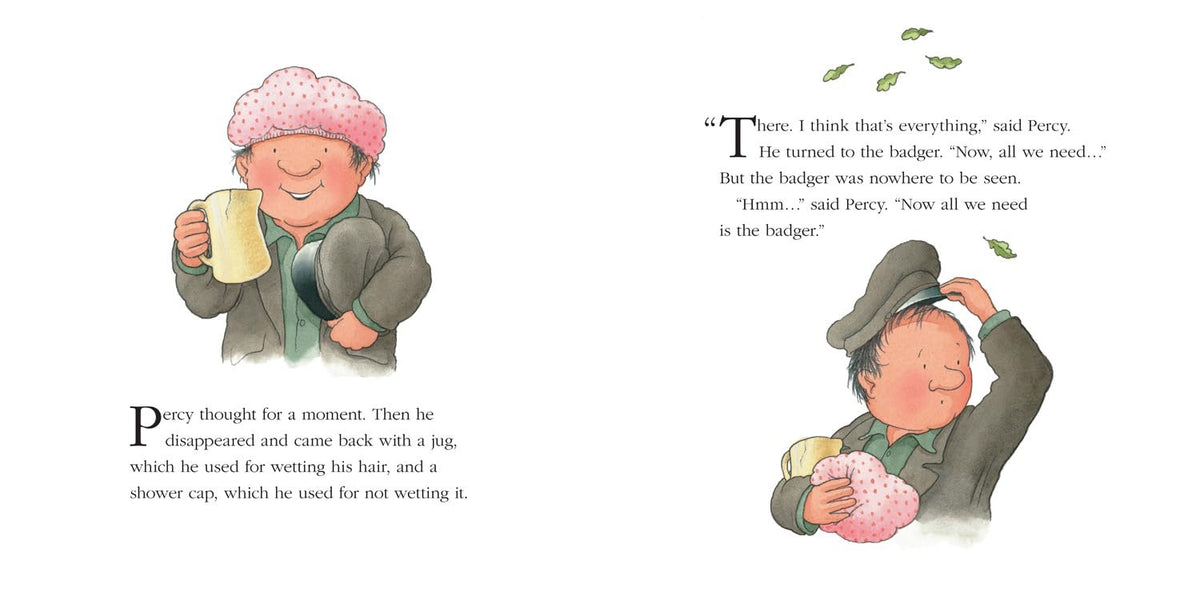 Badger's Bath. Picture book.