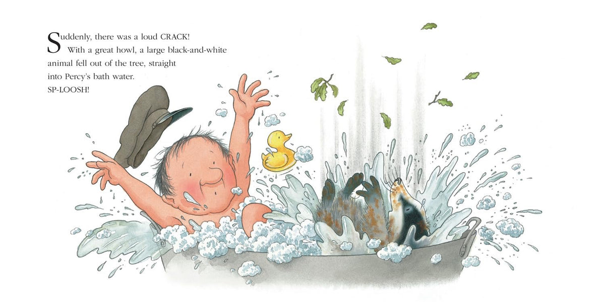 Badger's Bath. Picture book.