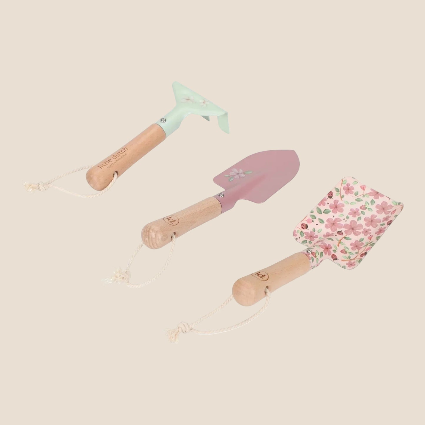 Little Dutch Gardening Tools. Fairy Garden.