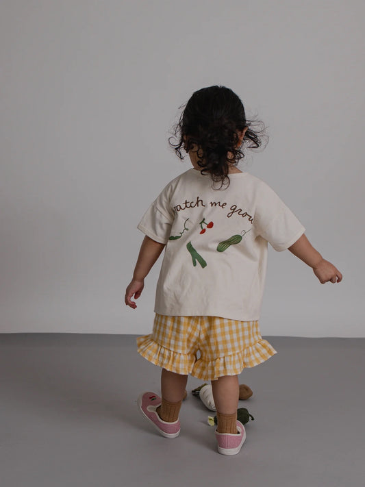 Organic Zoo Watch Me Grow. Boxy T.Shirt.