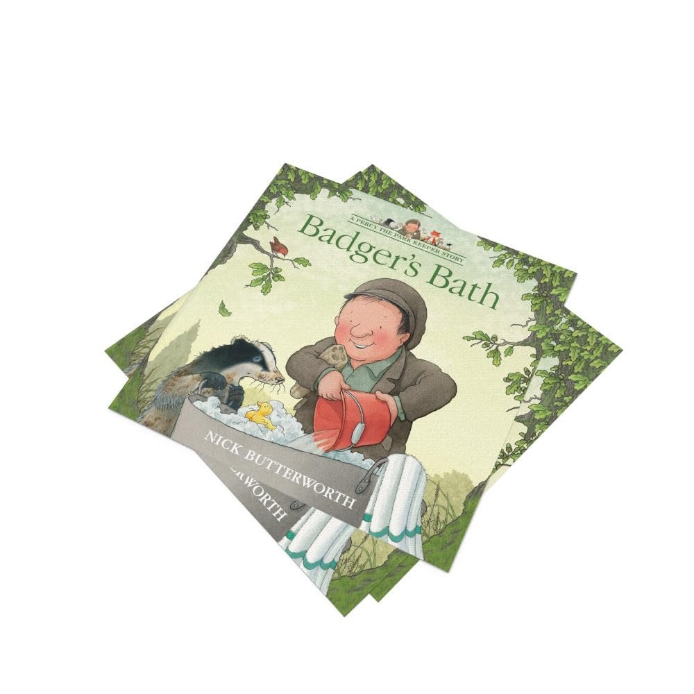 Badger's Bath. Picture book.