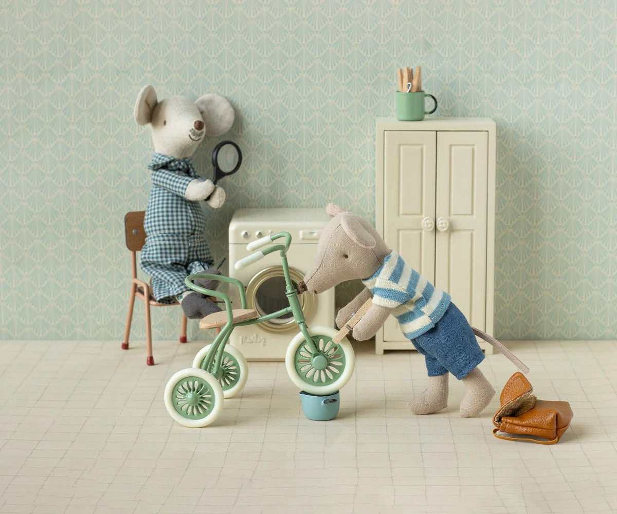 Maileg Big Brother Bicycle Mouse.