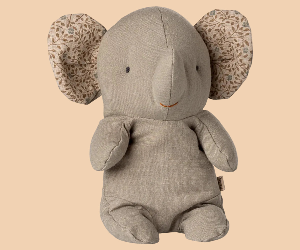 Maileg. Safari Friends, Elephant, Small. Iron Grey.
