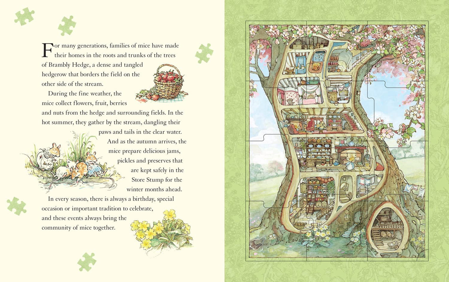 Brambly Hedge Jigsaw Book.
