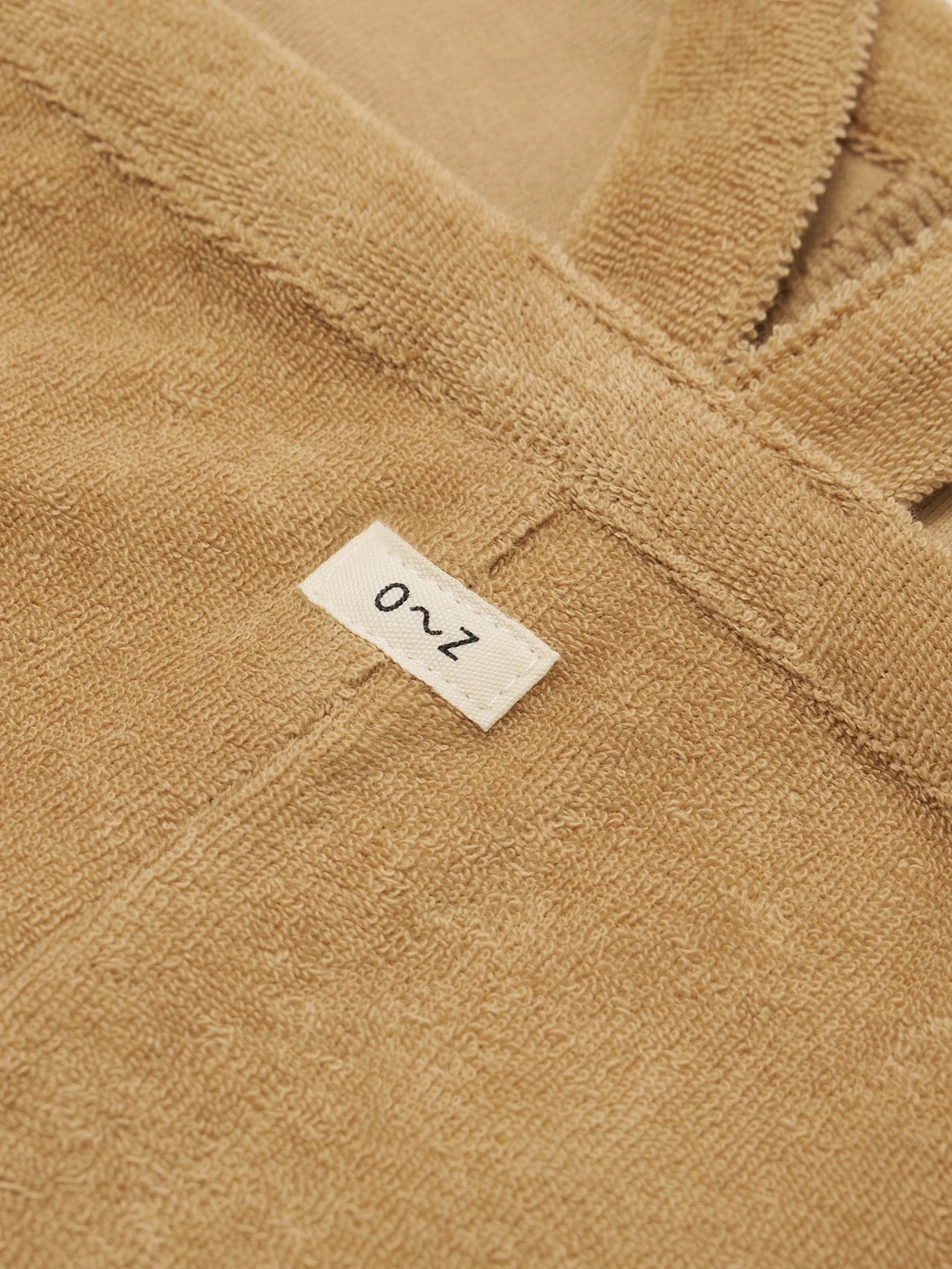 Organic Zoo. Wheat Terry Cropped Dungarees.