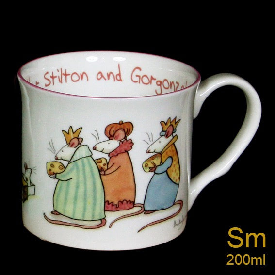 Anita Jeram Ceramic  Christmas Cheeses Mug.