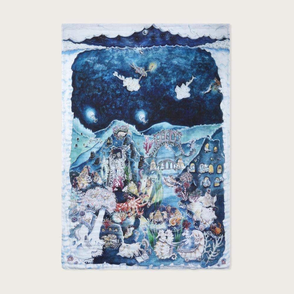 Forivor Baby Muslin Blanket. Legends of the Sea.