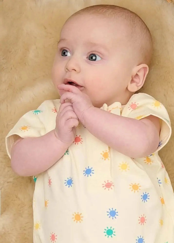 The Bonnie Mob - Dinky Rainbow Sunshine Playsuit.