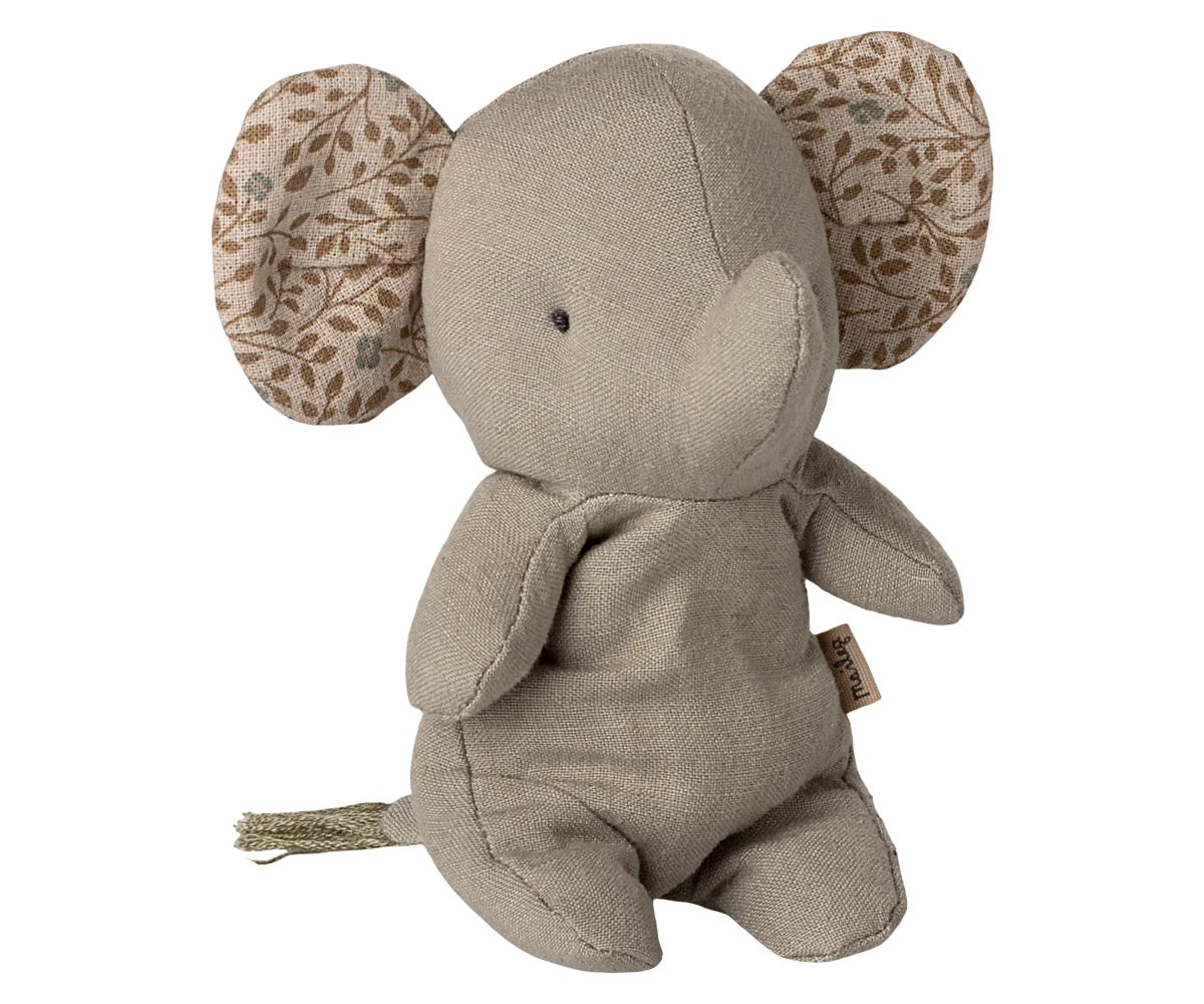 Maileg. Safari Friends. Elephant, Mini. Iron grey.