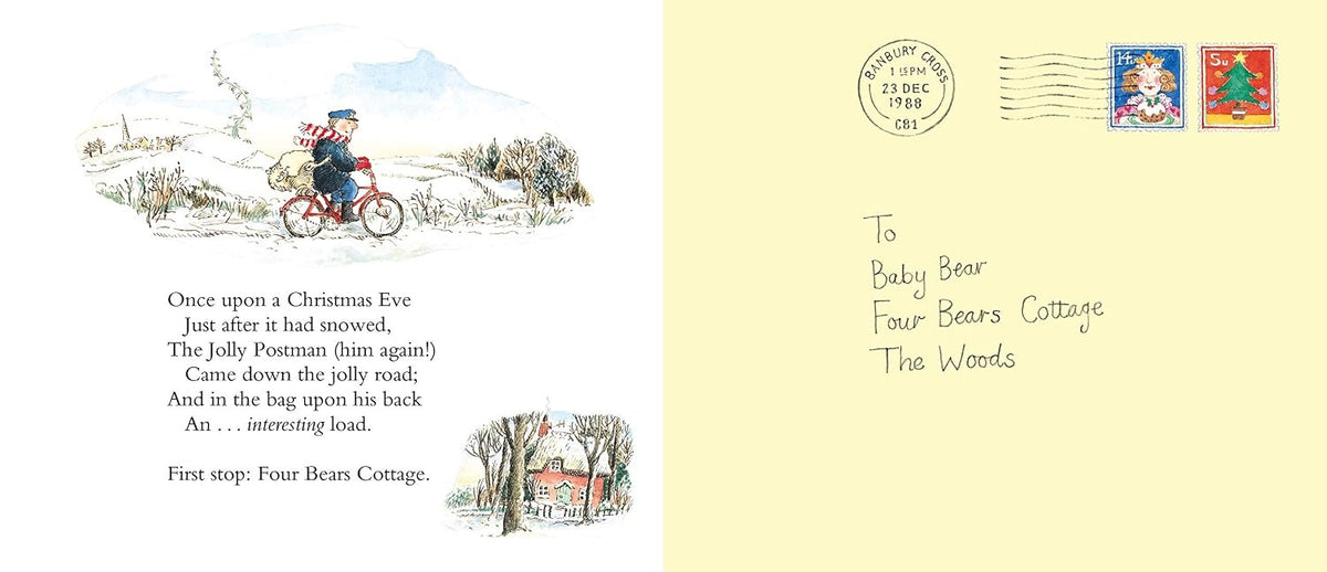 The Jolly Christmas Postman. A magical, interactive Christmas classic book.