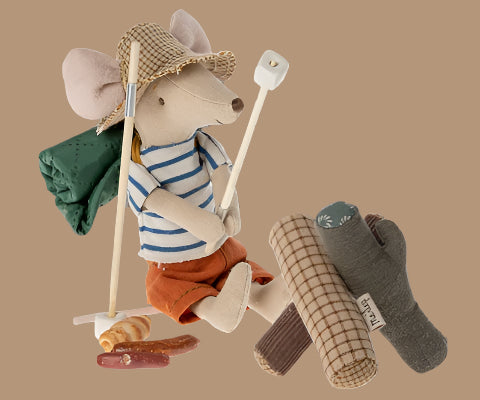 Maileg Big Brother Hiker Mouse