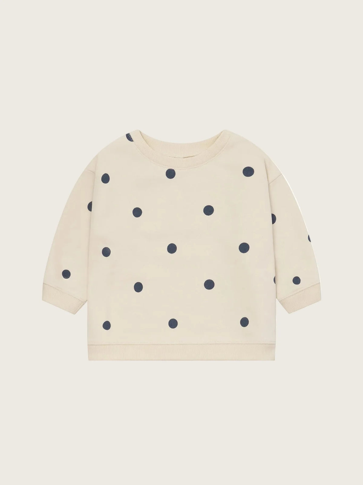Organic Zoo - Fog Blue Dots Sweatshirt.