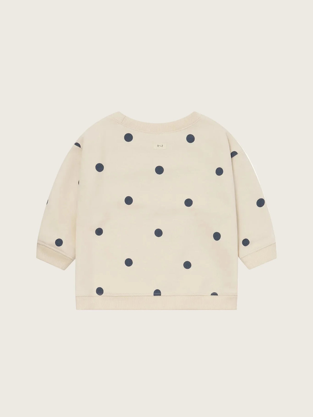 Organic Zoo - Fog Blue Dots Sweatshirt.