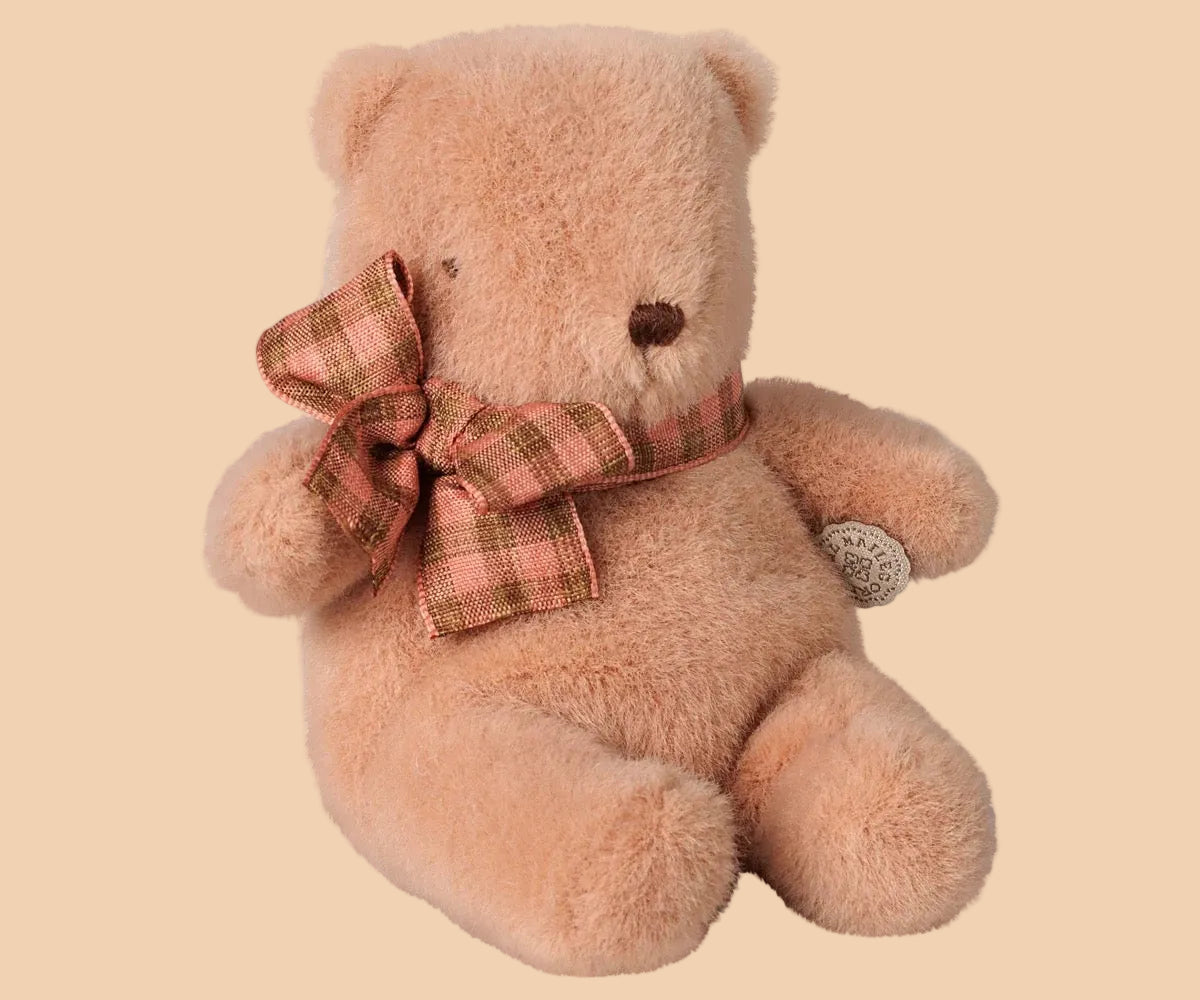 Maileg - Teddy Bear. Plush MINI - Vintage Rose.