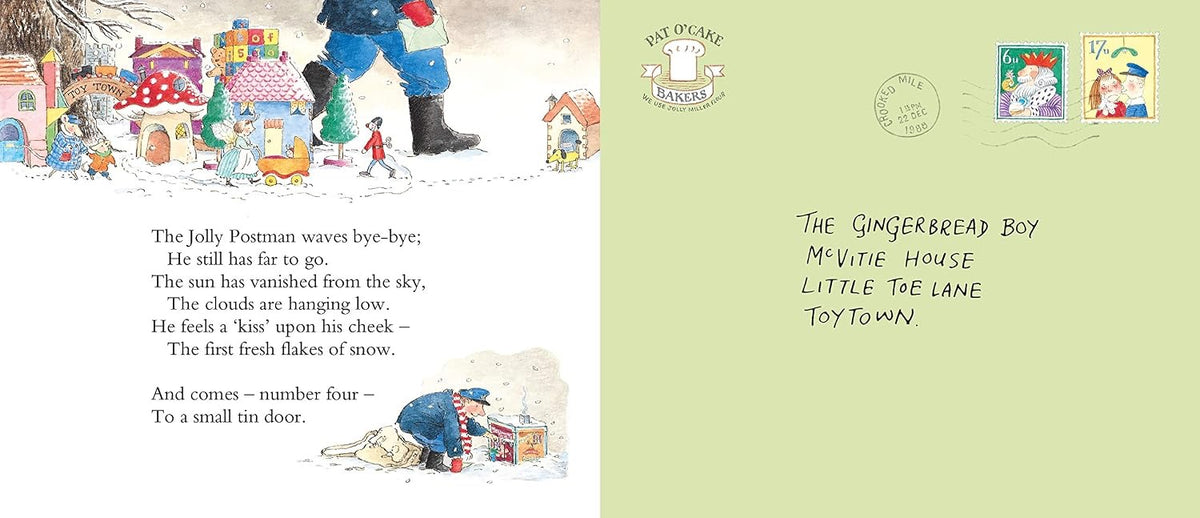 The Jolly Christmas Postman. A magical, interactive Christmas classic book.