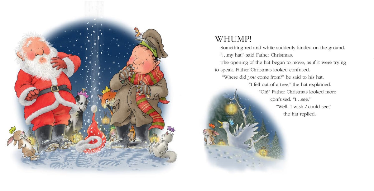 Percy the Park keeper - One Christmas Eve. Hardback edition.
