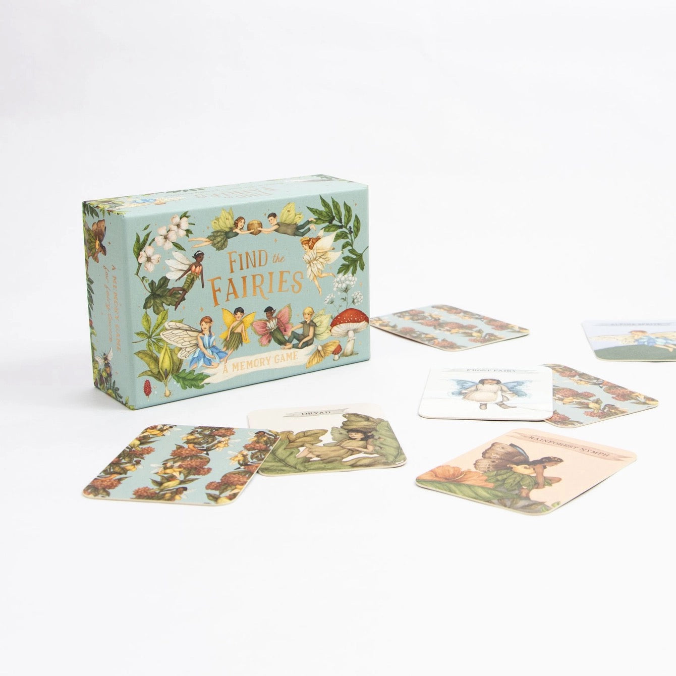 Find the Fairies - matching pairs game.