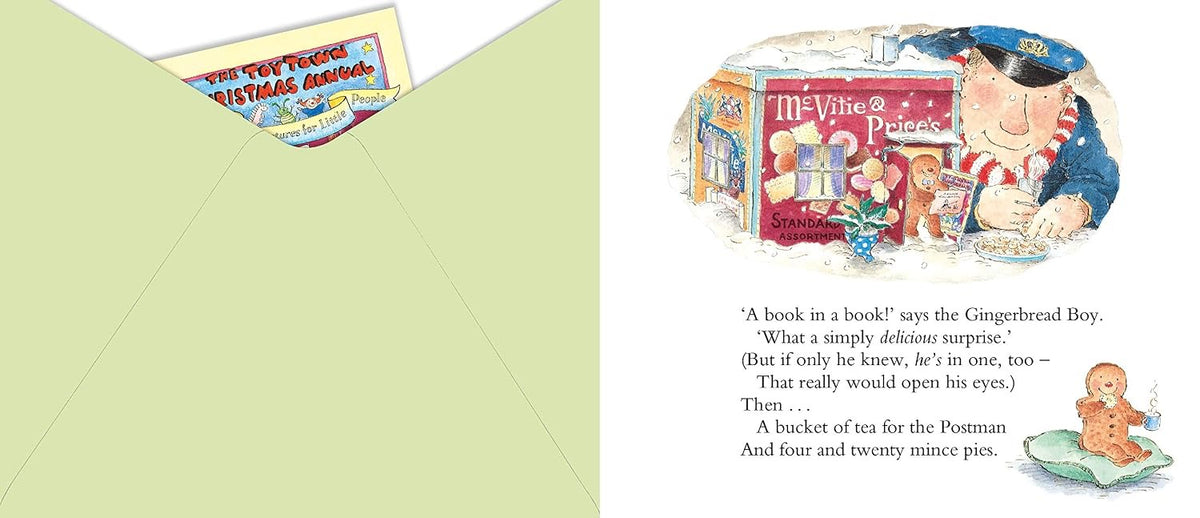The Jolly Christmas Postman. A magical, interactive Christmas classic book.