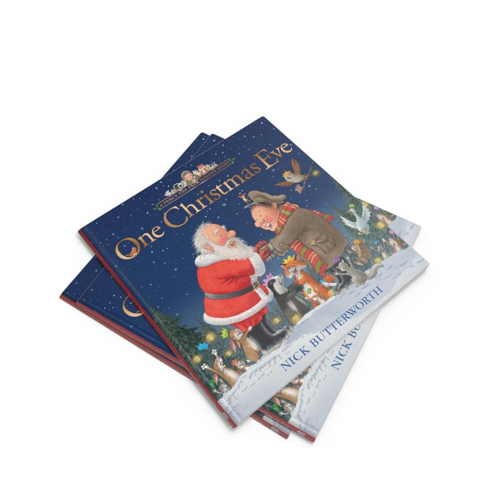 Percy the Park keeper - One Christmas Eve. Hardback edition.