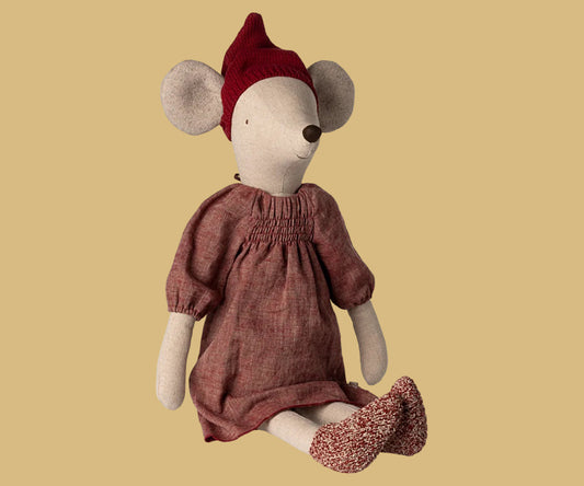 Maileg. Christmas Mouse. Maxi Girl.