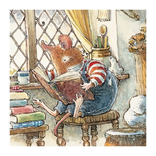 Brambly Hedge. Card. Wilfred Reading.
