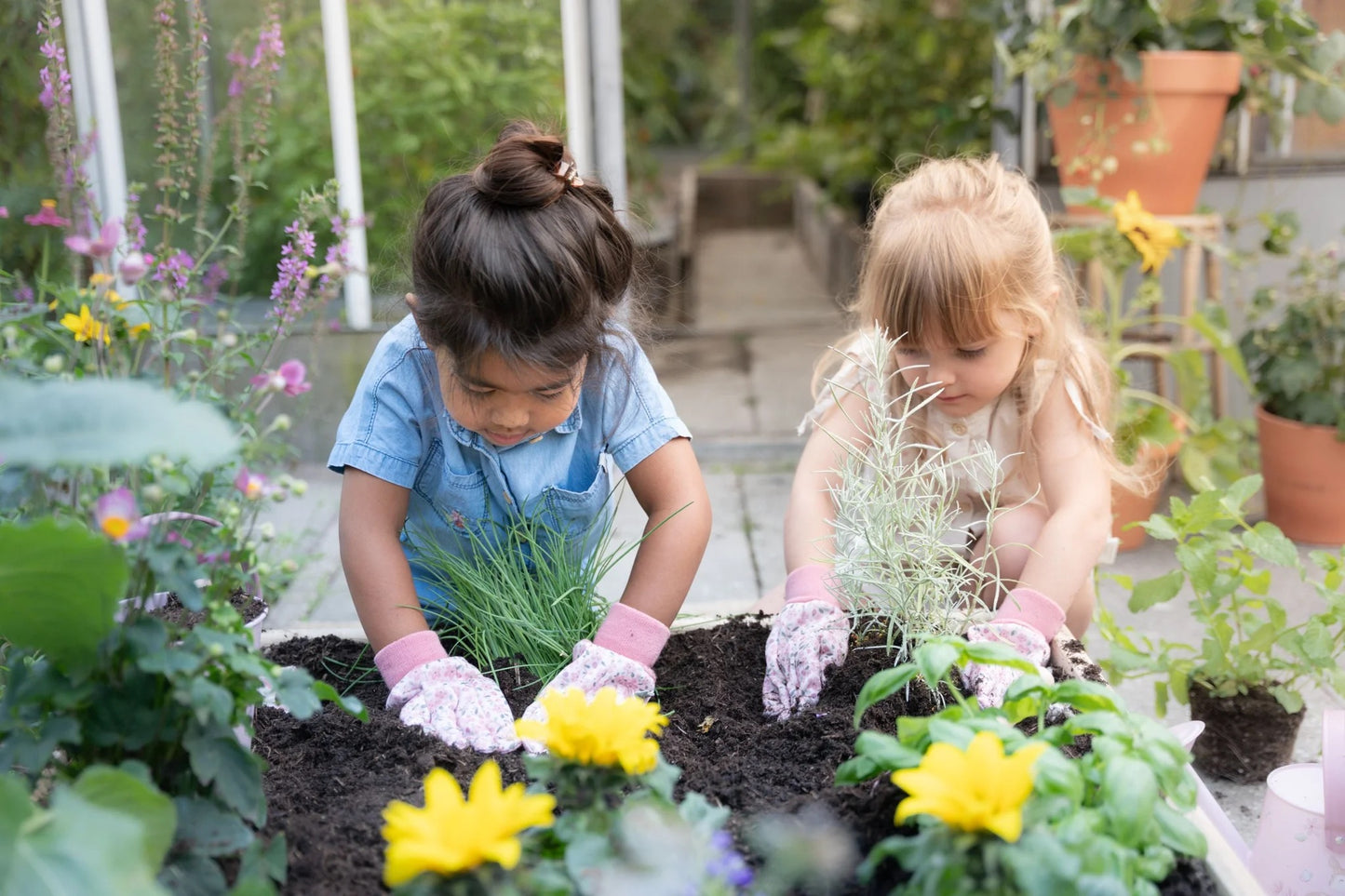 Little Dutch Gardening gloves. Fairy Garden.