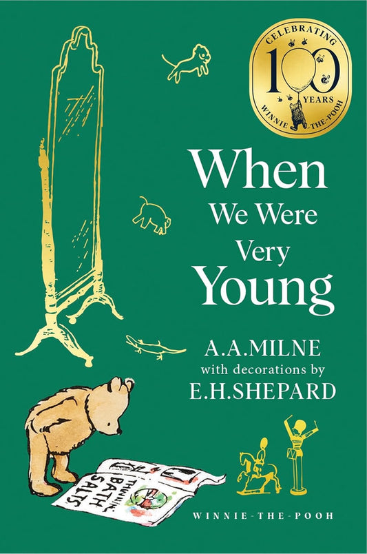Winnie the Pooh. When we were very Young. Hardback book.