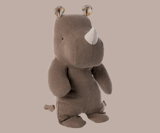 Maileg Small Rhino - chocolate
