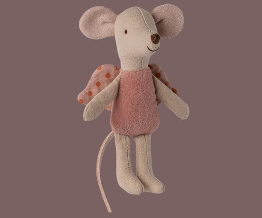 Maileg. Fairy Mouse, Little - Rose.