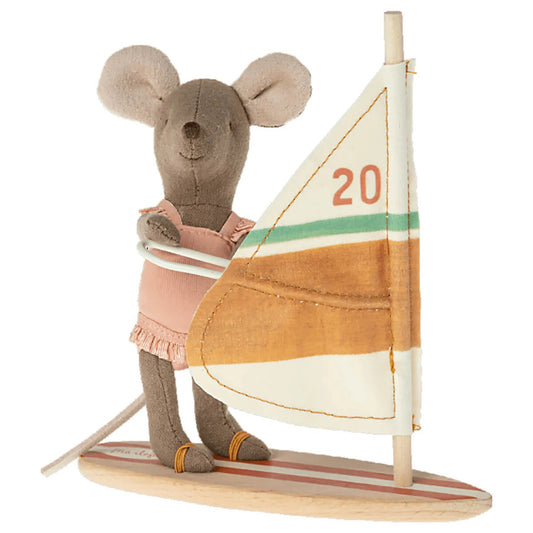 Maileg Beach Mice. Surfer Little Sister.
