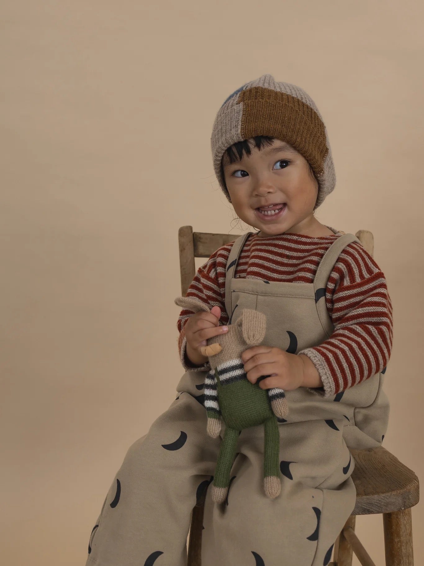 Organic Zoo. Paprika Stripes Wool Jumper.