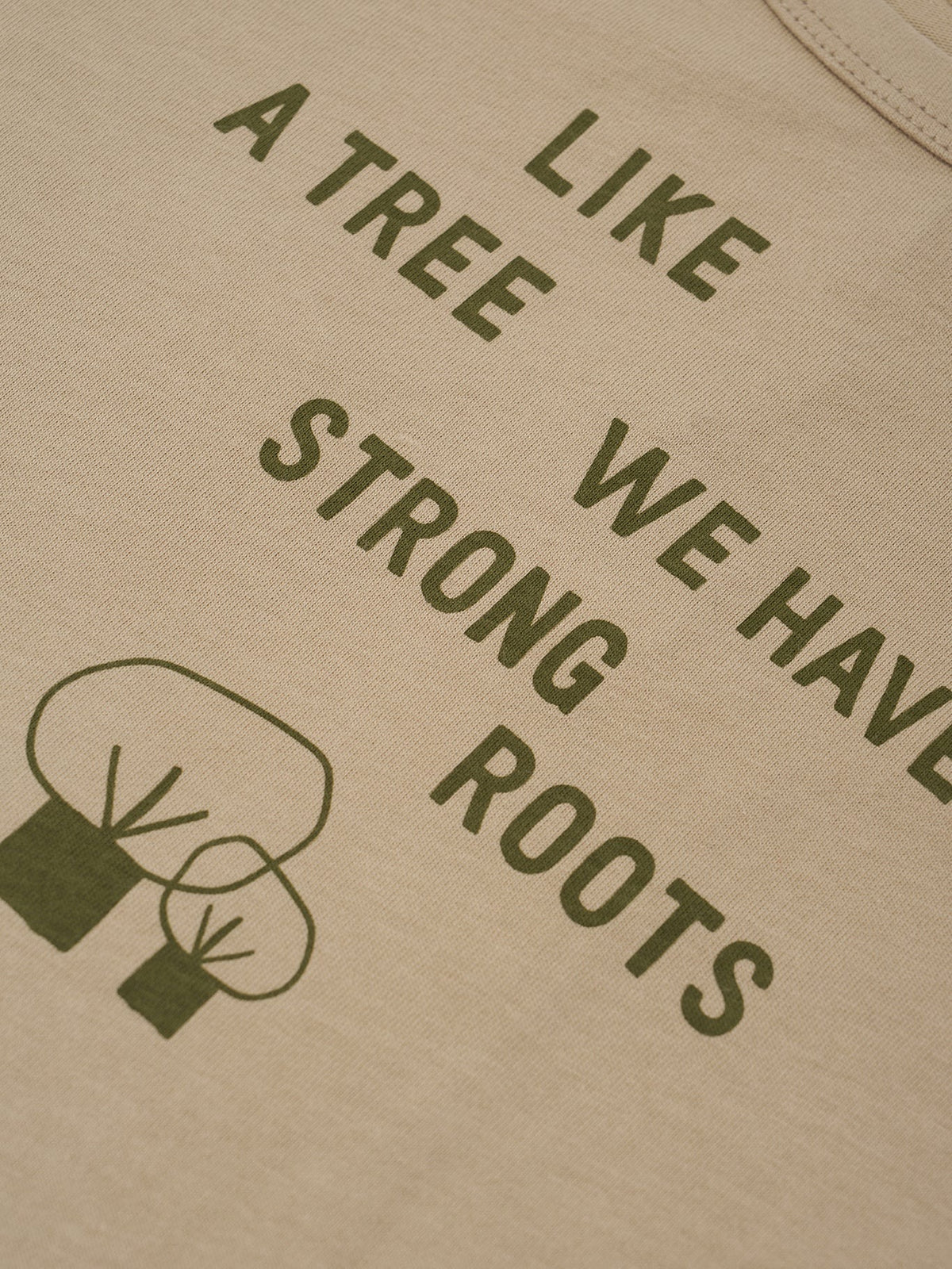 Organic Zoo - Strong Roots Long Sleeve T.Shirt.