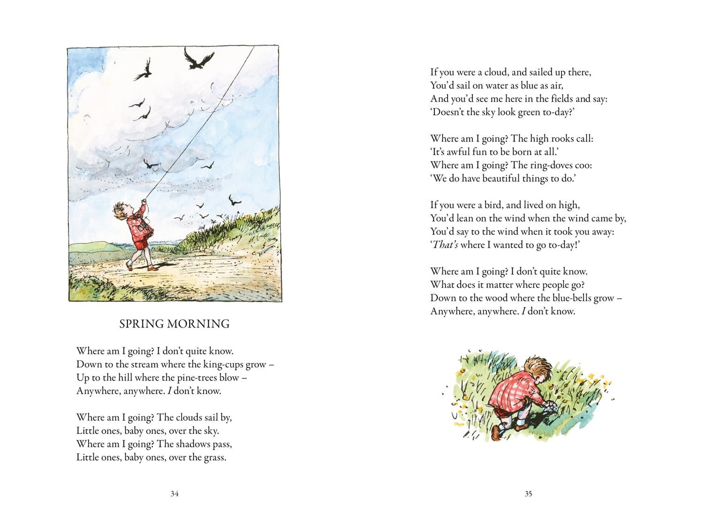 Winnie the Pooh. When we were very Young. Hardback book.