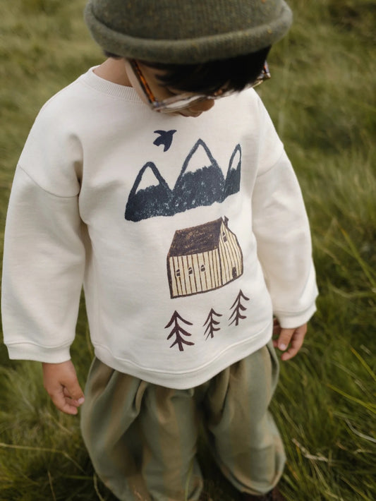 Organic Zoo - Cabin Adventure Sweatshirt.