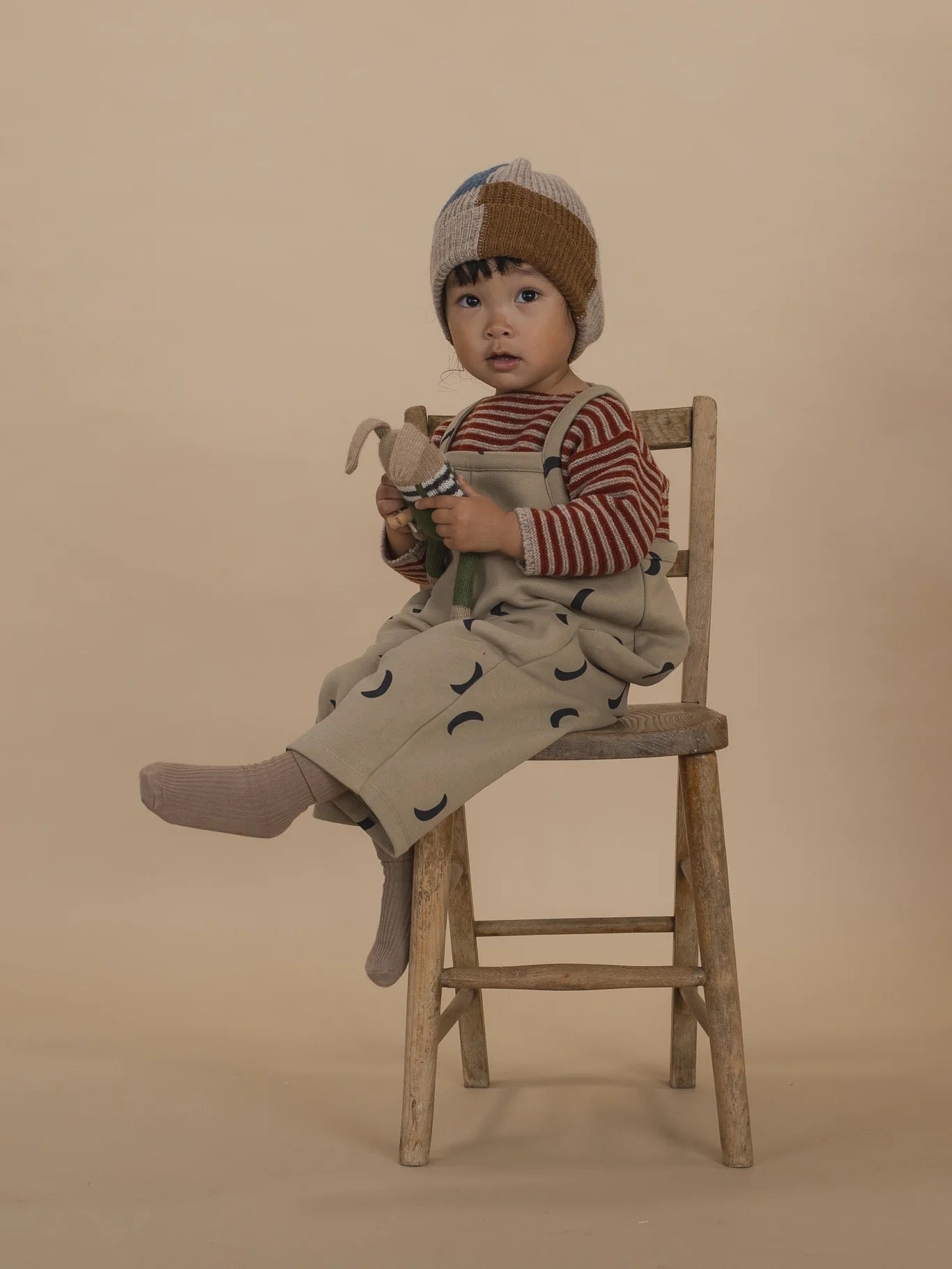 Organic Zoo. Paprika Stripes Wool Jumper.