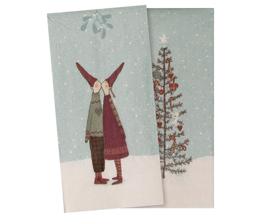 Maileg. Napkin, Pixy - Small. 20 pack.