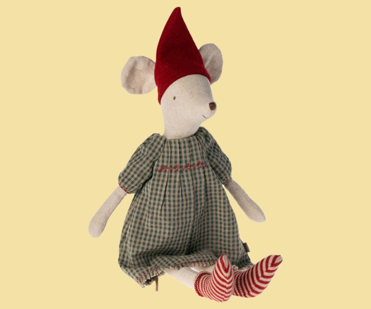 Medium Christmas Mouse Girl