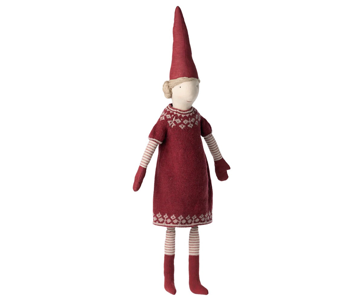 Maileg. Father Christmas' wife. Small.
