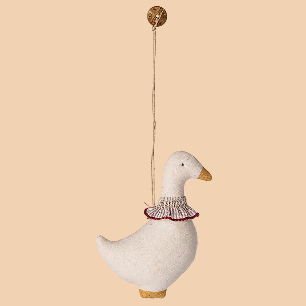 Maileg. Goose tree decoration in red.