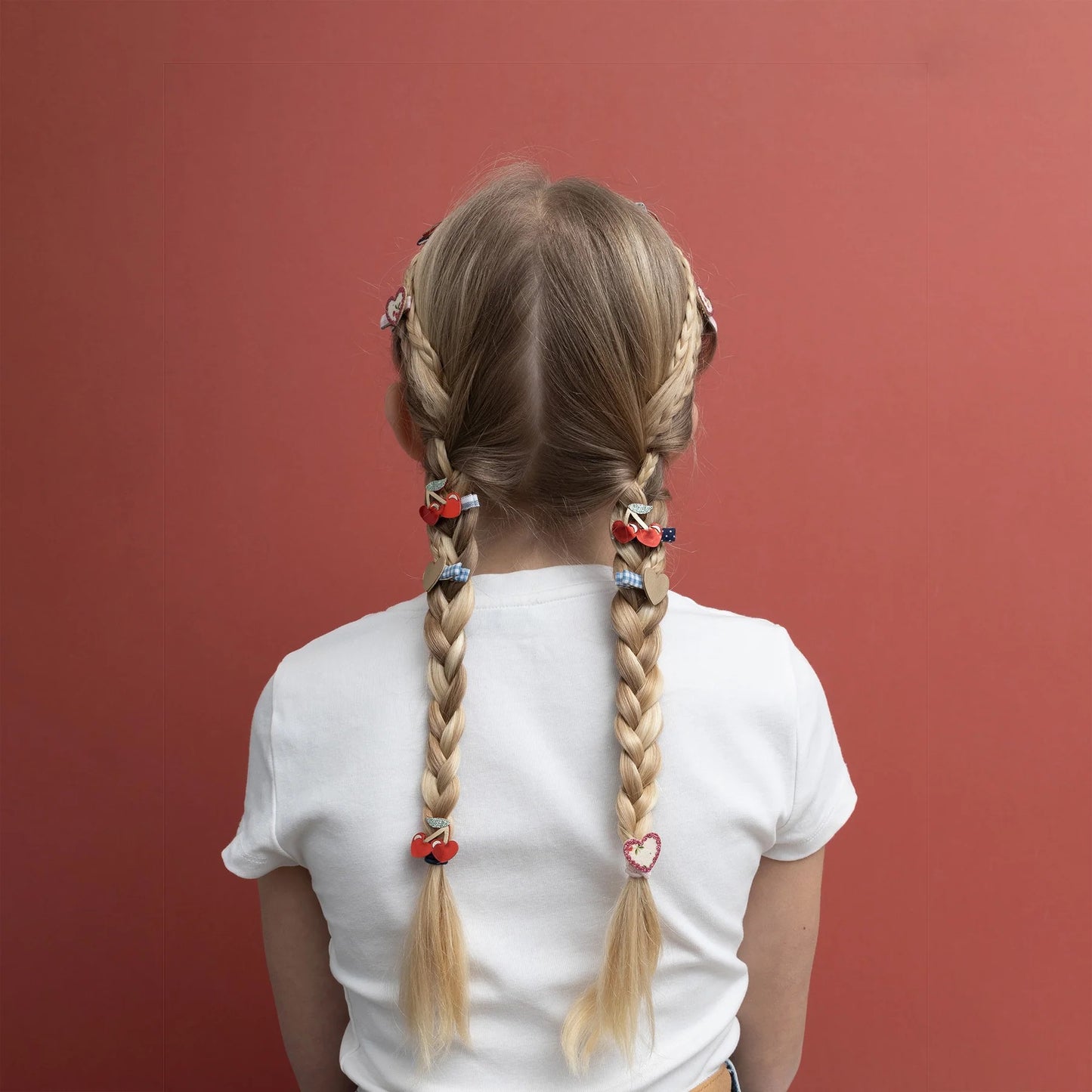 Mimi & Lula. Red Cherry Mini Clips.