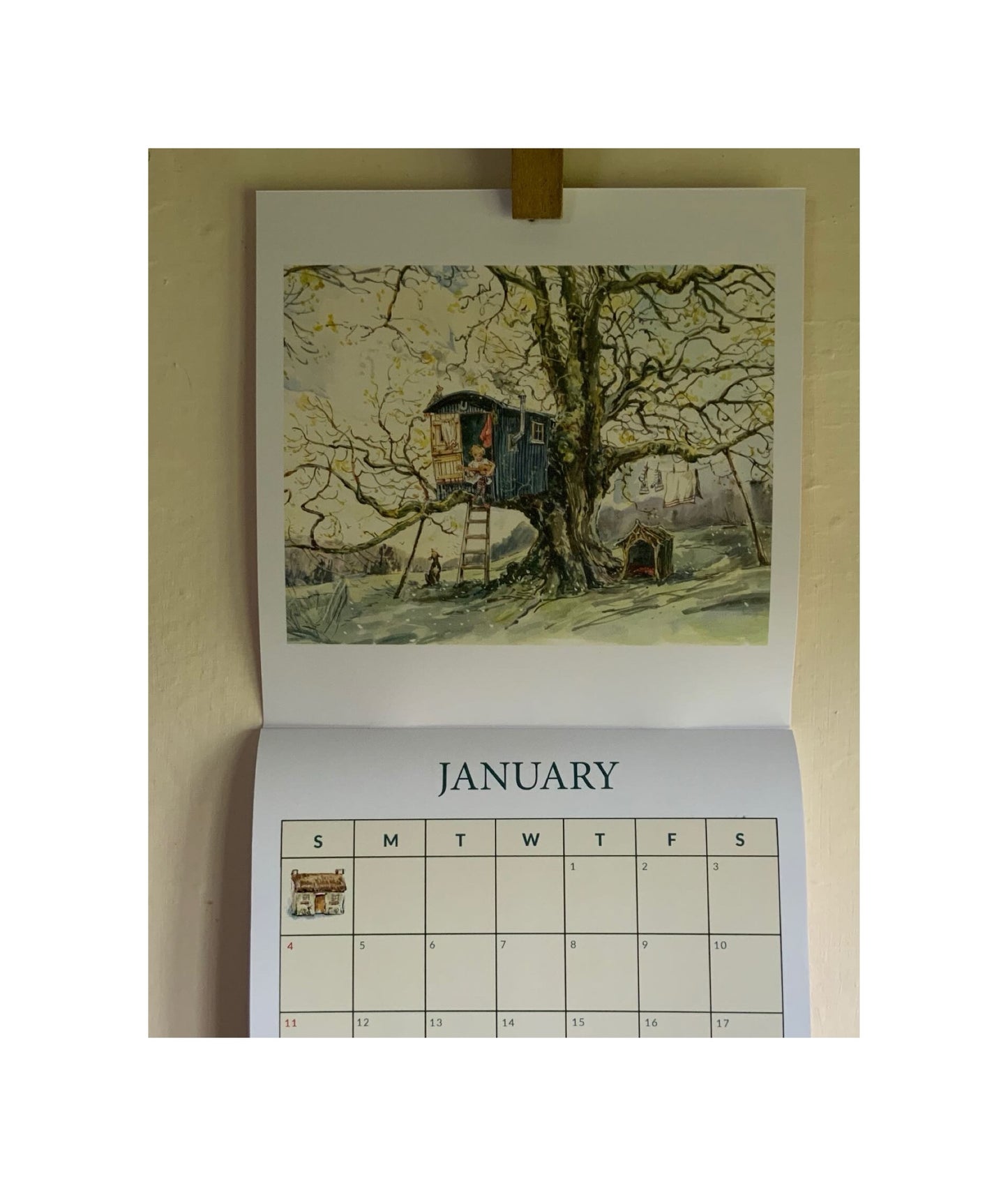 Claire Fletcher 'Home Sweet Home 2026 Calendar'.